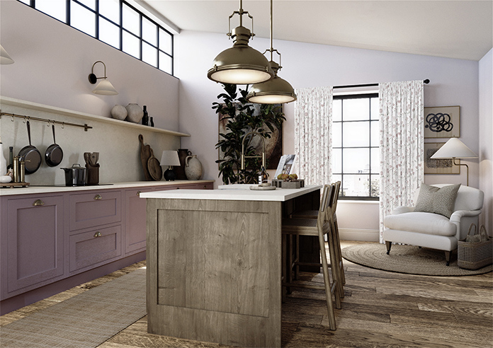 Floral Whimsy, Blush - Made to Measure Curtains - Image 7